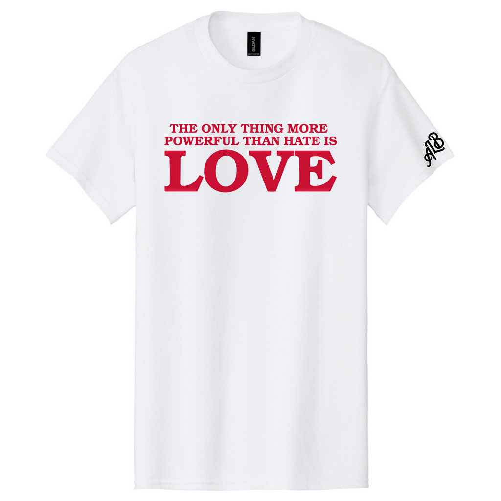 Love Over Hate Puerto Rico Tee